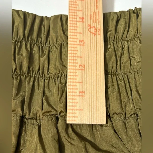 FP Movement The Way Home Olive Shorts with Liner. Wide Comfortable Waistband. - Picture 10 of 11